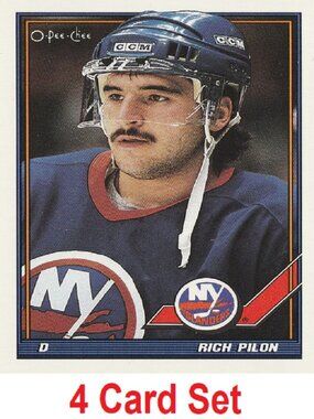 Rich Pilon Hockey Card Collection